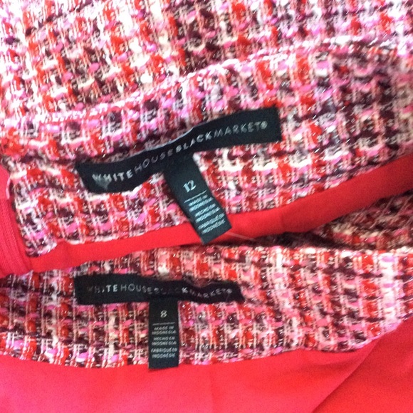 NWT WHBM Tweed Boot Skirt - Picture 6 of 10